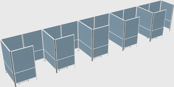 Small private panel system