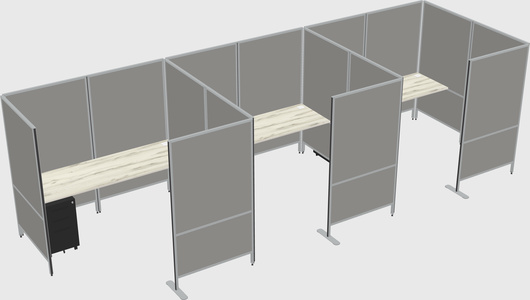 具有隐私的灵活面板系统