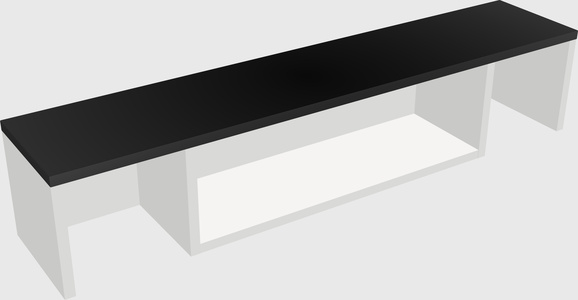 办公桌柜台增高架