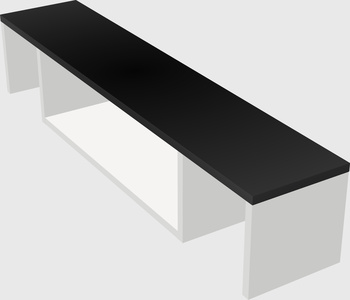 办公桌柜台增高架