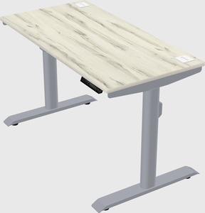 Dual motor electric desk