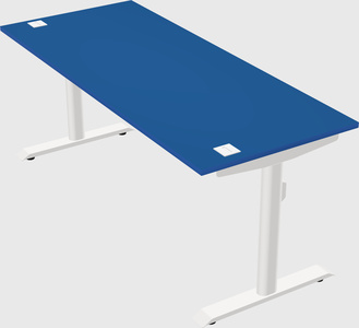 Dual motor electric desk