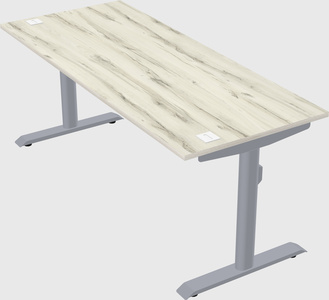 Dual motor electric desk