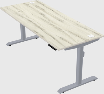 Dual motor electric desk