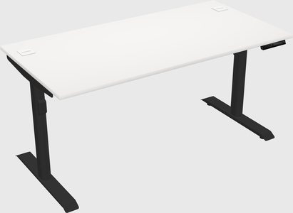 Dual motor electric desk
