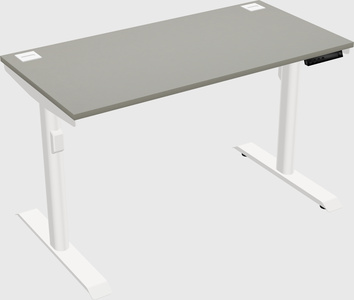 Dual motor electric desk
