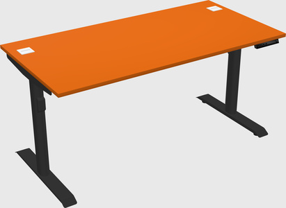 Dual motor electric desk