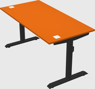 Dual motor electric desk