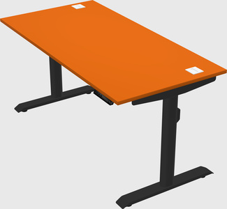 Dual motor electric desk