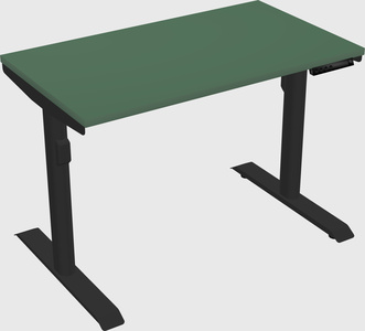 Dual motor electric desk