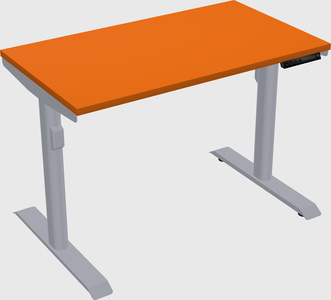 Dual motor electric desk