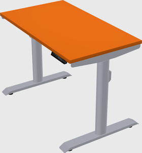 Dual motor electric desk