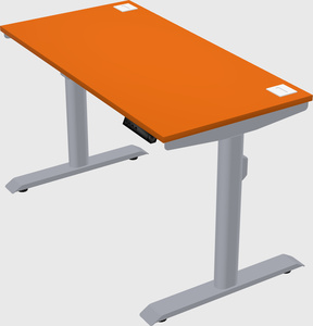 Dual motor electric desk