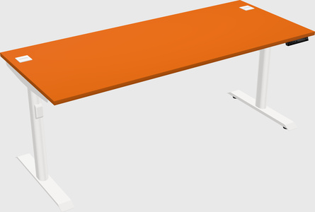 Dual motor electric desk