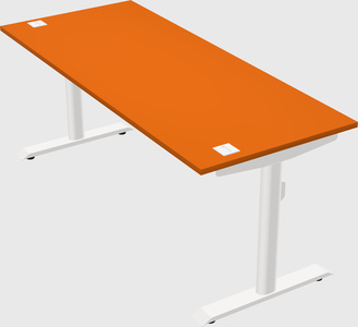 Dual motor electric desk