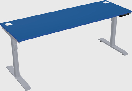 Dual motor electric desk