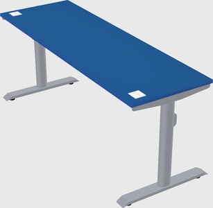 Dual motor electric desk