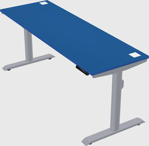 Dual motor electric desk