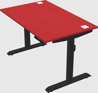 Dual motor electric desk