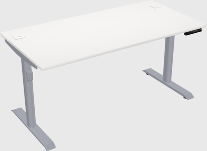 Dual motor electric desk