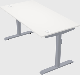 Dual motor electric desk