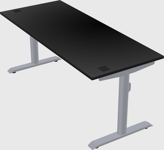 Dual motor electric desk