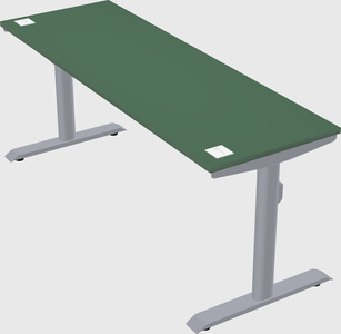 Dual motor electric desk