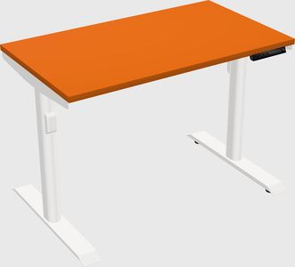 Dual motor electric desk