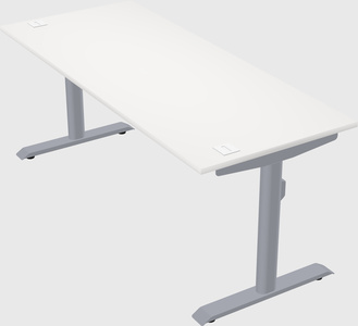 Dual motor electric desk