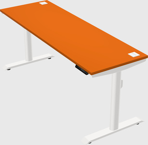 Dual motor electric desk