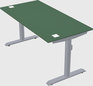 Dual motor electric desk