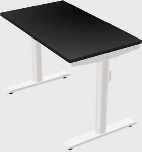 Dual motor electric desk