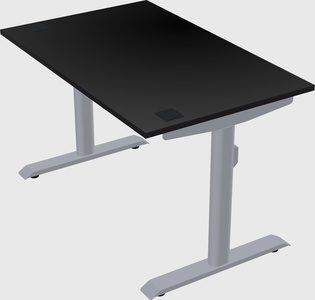 Dual motor electric desk