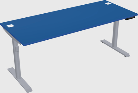 Dual motor electric desk