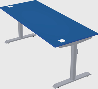 Dual motor electric desk
