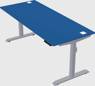 Dual motor electric desk