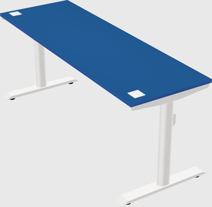 Dual motor electric desk