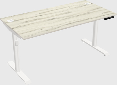 Dual motor electric desk