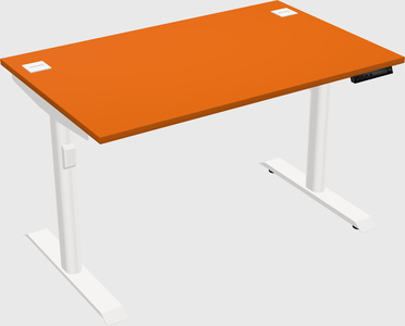 Dual motor electric desk