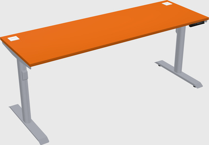 Dual motor electric desk