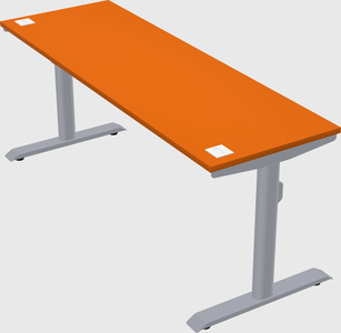 Dual motor electric desk