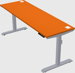 Dual motor electric desk