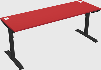 Dual motor electric desk