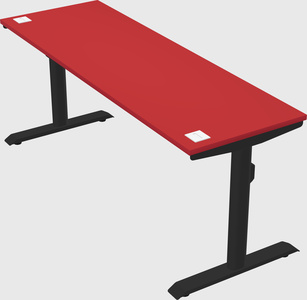 Dual motor electric desk