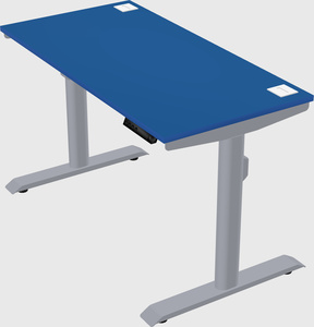Dual motor electric desk
