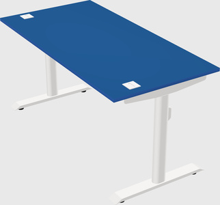 Dual motor electric desk