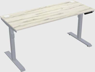 Dual motor electric desk