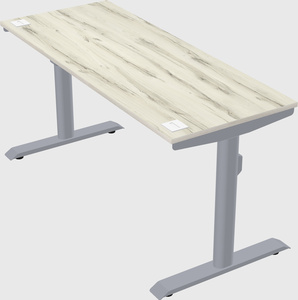 Dual motor electric desk