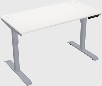 Dual motor electric desk