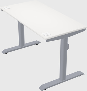 Dual motor electric desk